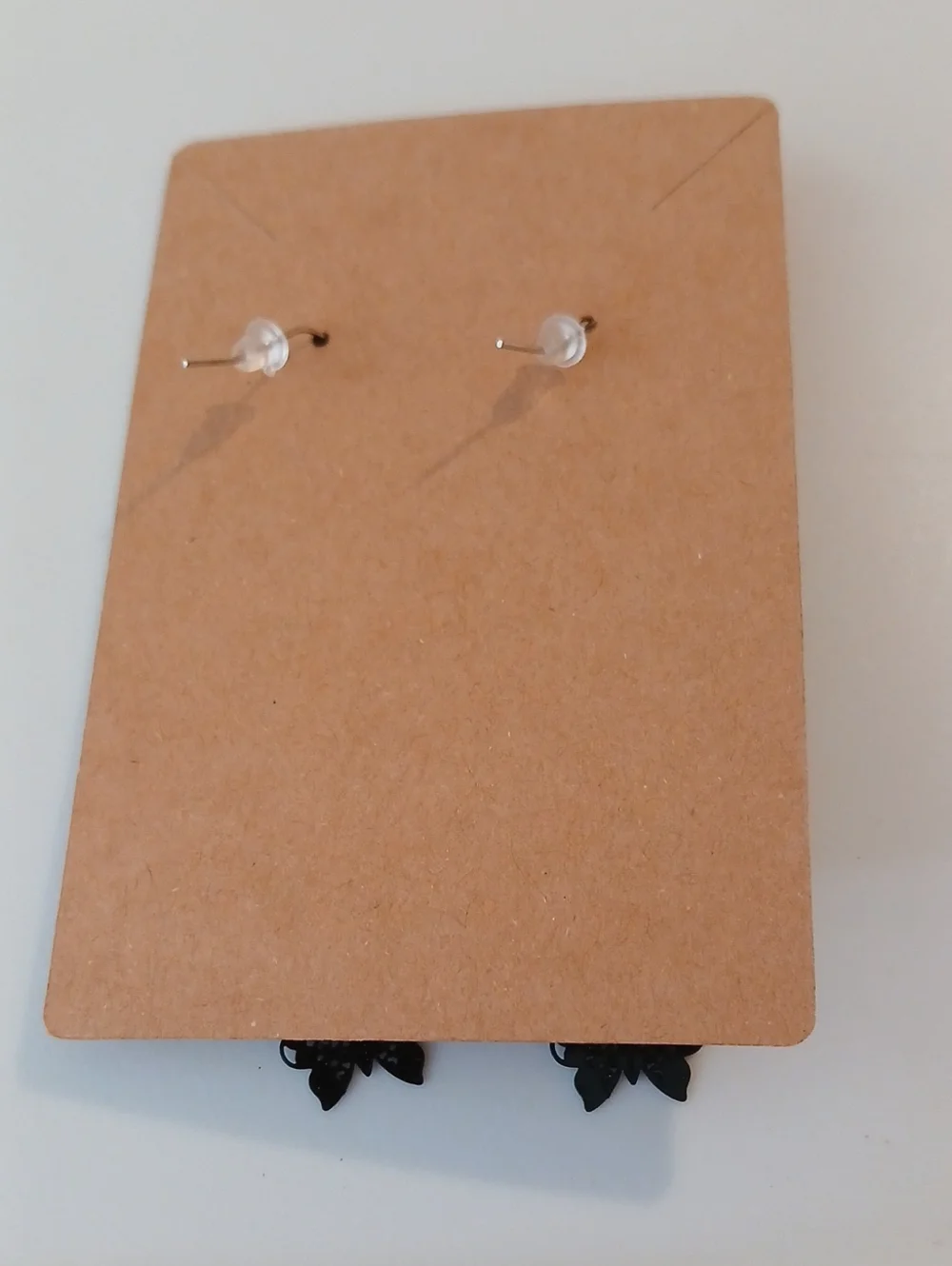 Fashion Jewelry Black Butterfly Cascade Dangle Earrings